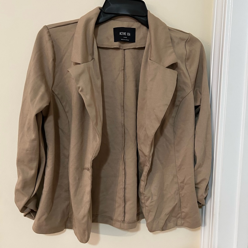 Tan Blazer